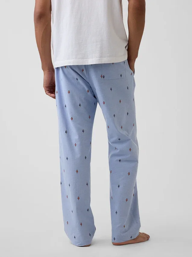 Pyjama-broek met relaxte pasvorm
