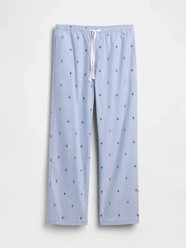 Pyjama-broek met relaxte pasvorm