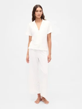 Pyjama-broek met ruches