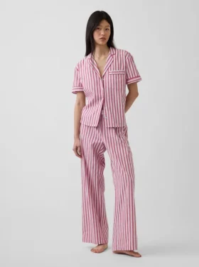 Pyjama-broek van popeline