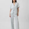 Pyjama-broek van popeline