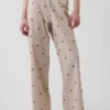 Pyjama-broek van popeline