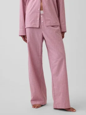 Pyjama-broek van popeline