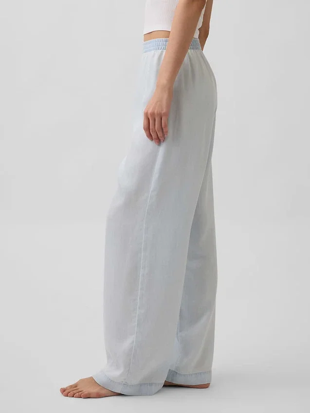 Pyjama-broek van popeline