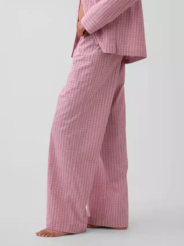 Pyjama-broek van popeline