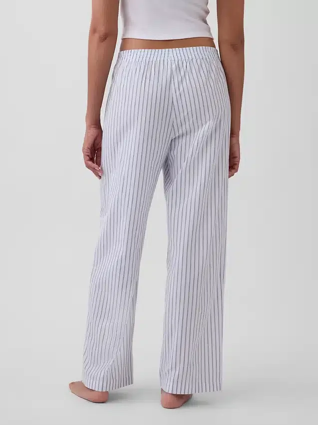 Pyjama-broek van popeline