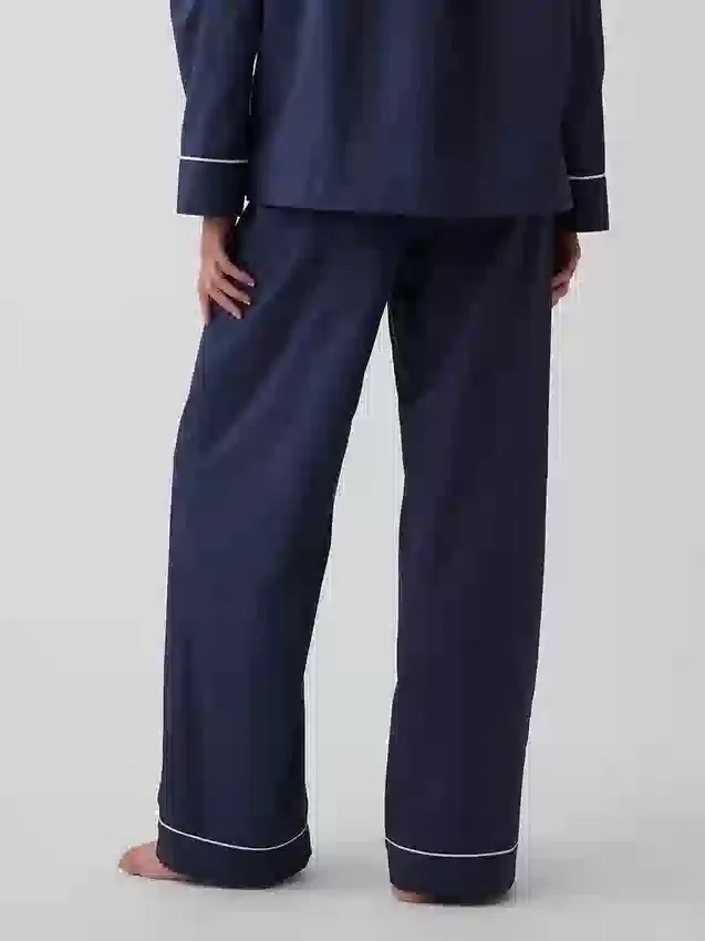 Pyjama-broek van popeline