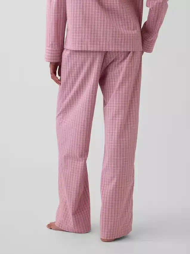 Pyjama-broek van popeline