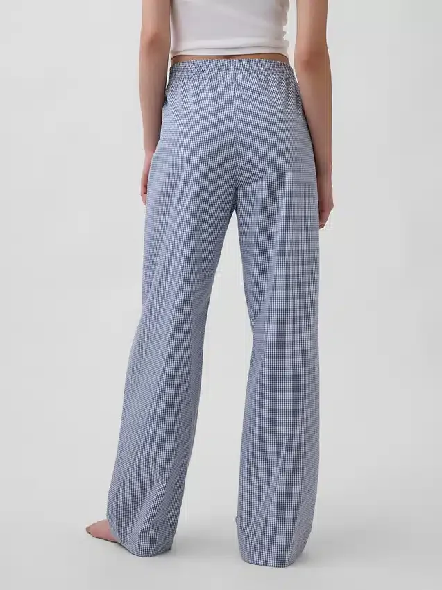 Pyjama-broek van popeline