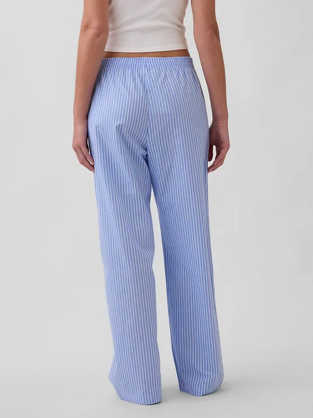 Pyjama-broek van popeline