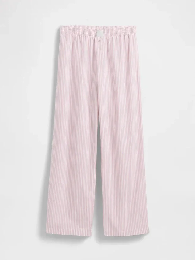 Pyjama-broek van popeline