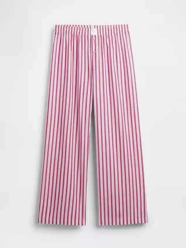 Pyjama-broek van popeline