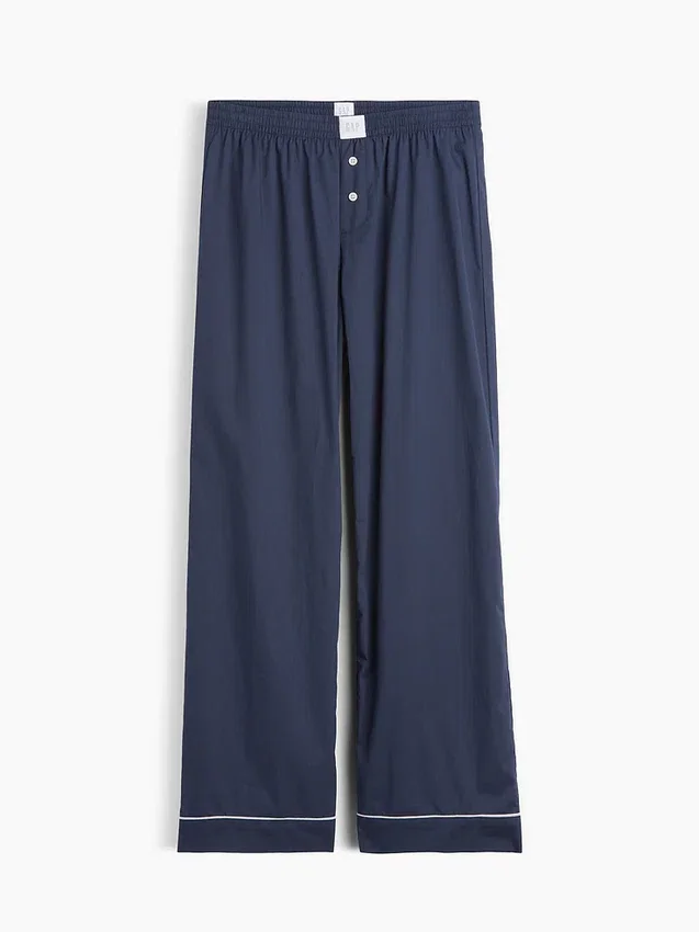 Pyjama-broek van popeline