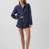 Pyjama-korte broek van popeline