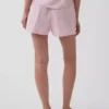 Pyjama-korte broek van popeline