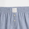 Pyjama-korte broek van popeline