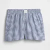 Pyjama-korte broek van popeline