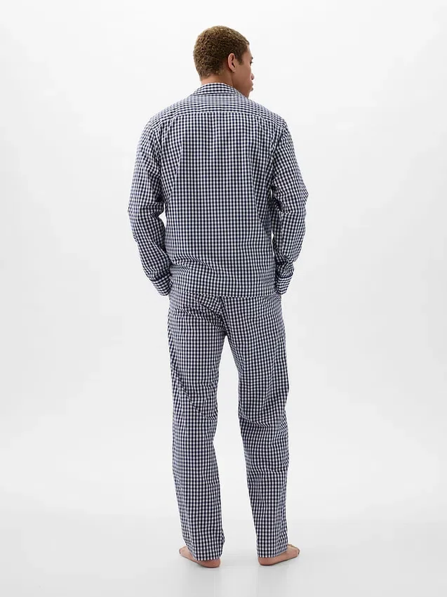 Pyjama's van popeline voor volwassenen