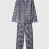 Pyjama's van popeline voor volwassenen