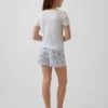 Pyjama-set met korte broeken voor kinderen van gerecycled ribbreisel