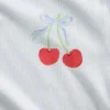 Pyjama-set met korte broeken voor kinderen van gerecycled ribbreisel