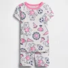 Pyjama-set voor Baby & Peuter van biologisch geborsteld katoen met berlogo