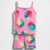 Pyjama-set voor Baby & Peuter van biologisch geborsteld katoen met strandbalmotief