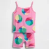 Pyjama-set voor Baby & Peuter van biologisch geborsteld katoen met strandbalmotief