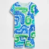 Pyjama-setje met korte broek van biologisch geborsteld katoen voor Baby & Peuter