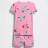 Pyjama-setje met korte broek voor Baby & Peuter van biologisch geborsteld katoen met kreeftmotief