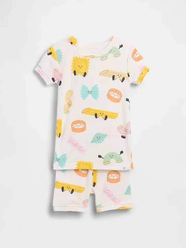 Pyjama-setje van biologisch geborsteld katoen voor Baby & Peuter
