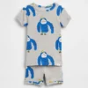 Pyjama-setje voor Baby & Peuter van biologisch geborsteld katoen met gorilla-print