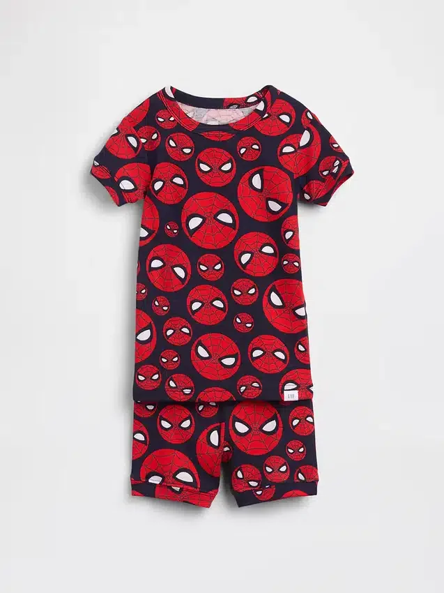 Pyjama-setje voor Baby & Peuter van biologisch geborsteld katoen met Marvel-print