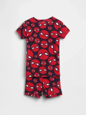 Pyjama-setje voor Baby & Peuter van biologisch geborsteld katoen met Marvel-print
