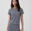 Pyjama-T-shirt met pointelle-patroon