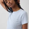 Pyjama-T-shirt met pointelle-patroon