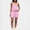 Pyjama-tanktop met wafelstructuur