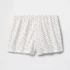 Pyjamakorte broek met pointelle-patroon