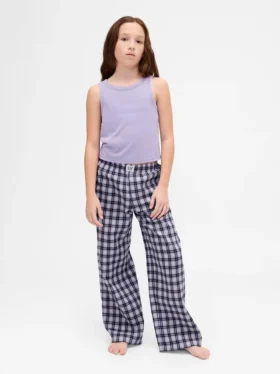 Pyjamaset met gerecyclede tanktop voor kinderen