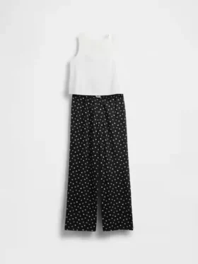 Pyjamaset met gerecyclede tanktop voor kinderen