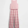 Pyjamaset met gerecyclede tanktop voor kinderen