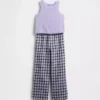 Pyjamaset met gerecyclede tanktop voor kinderen