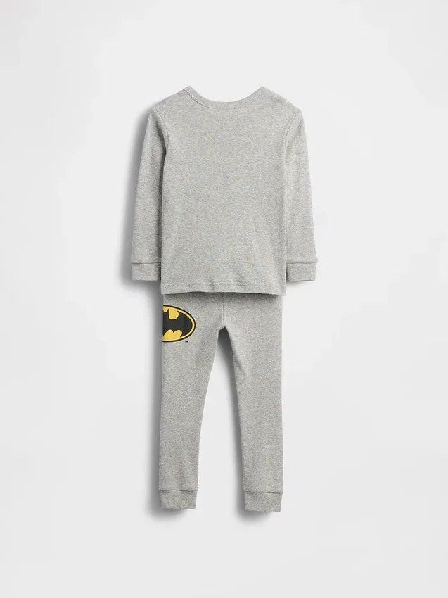 Pyjamaset van biologisch geborsteld katoen met Batman-motief voor Baby & Peuter