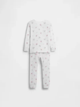 Pyjamaset van biologisch geborsteld katoen met Winnie de Poeh-motief voor Baby & Peuter