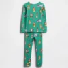 Pyjamaset van biologisch geborsteld katoen met Winnie de Poeh-motief voor Baby & Peuter