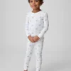Pyjamaset van biologisch geborsteld katoen met Winnie de Poeh-motief voor Baby & Peuter