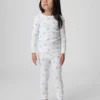 Pyjamaset van biologisch geborsteld katoen met Winnie de Poeh-motief voor Baby & Peuter