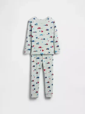 Pyjamaset van biologisch geborsteld katoen voor Baby & Peuter