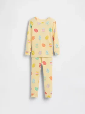 Pyjamaset van biologisch geborsteld katoen voor Baby & Peuter