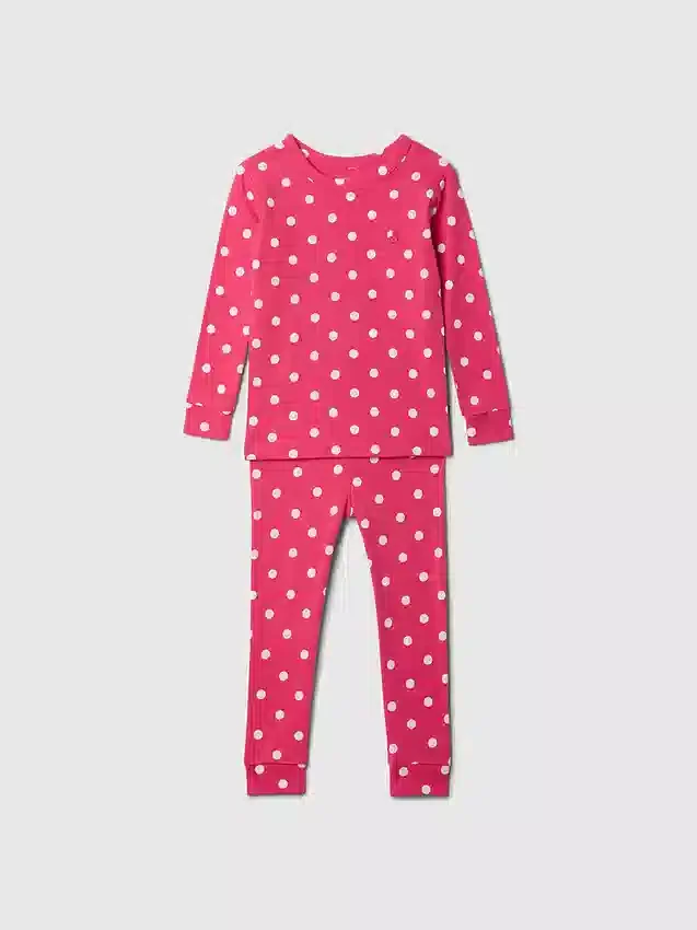 Pyjamaset van biologisch geborsteld katoen voor Baby & Peuter